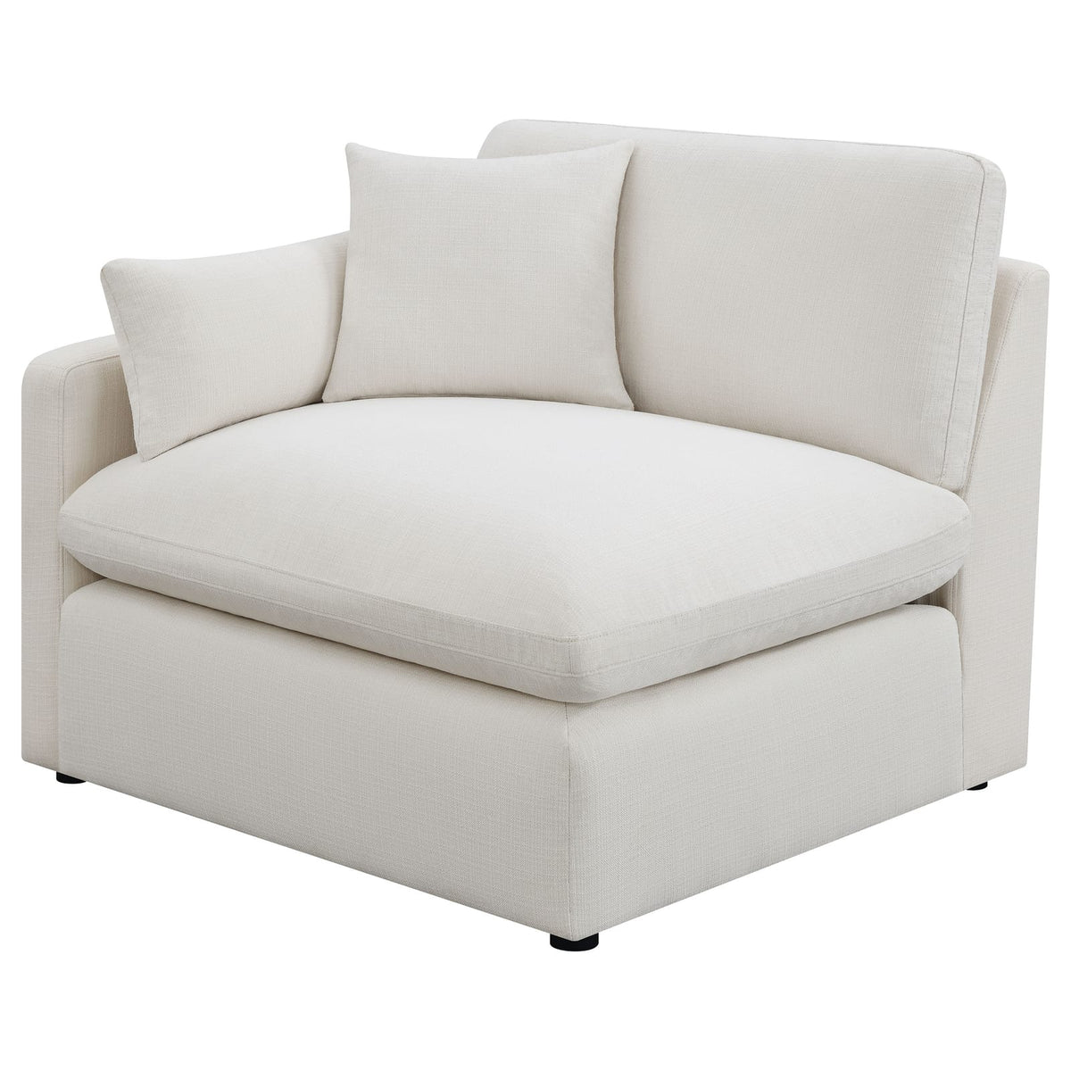 Ivory Modular Sectional Sofa - 5 Piece for Living Room