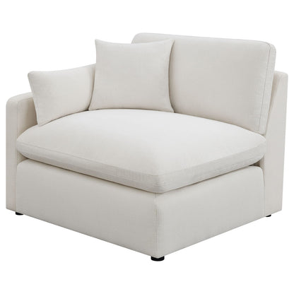 Ivory Modular Sectional Sofa - 5 Piece for Living Room