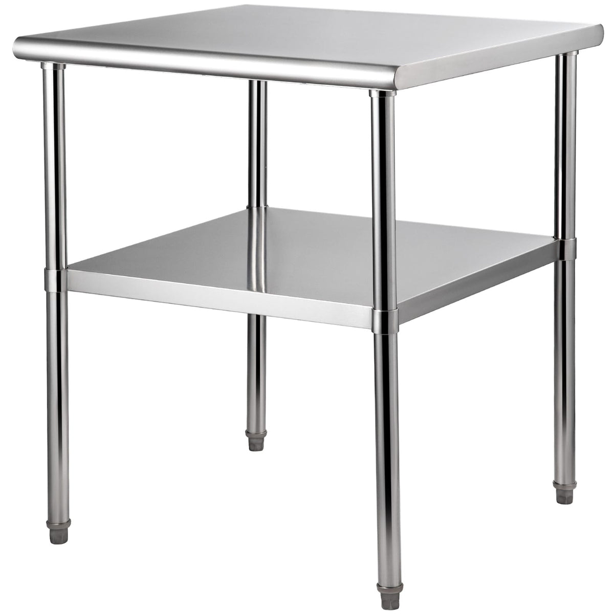 Stainless Steel Prep Table - 30x30 Inch Heavy Duty Workstation