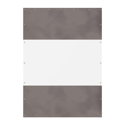 10ft x 7ft Gray Outdoor Privacy Curtain - Waterproof Patio Screen