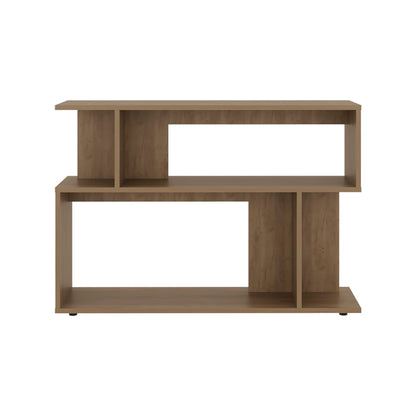 Beige Engineered Wood Side Table - 81 x 21.7 x 32.2 Inches
