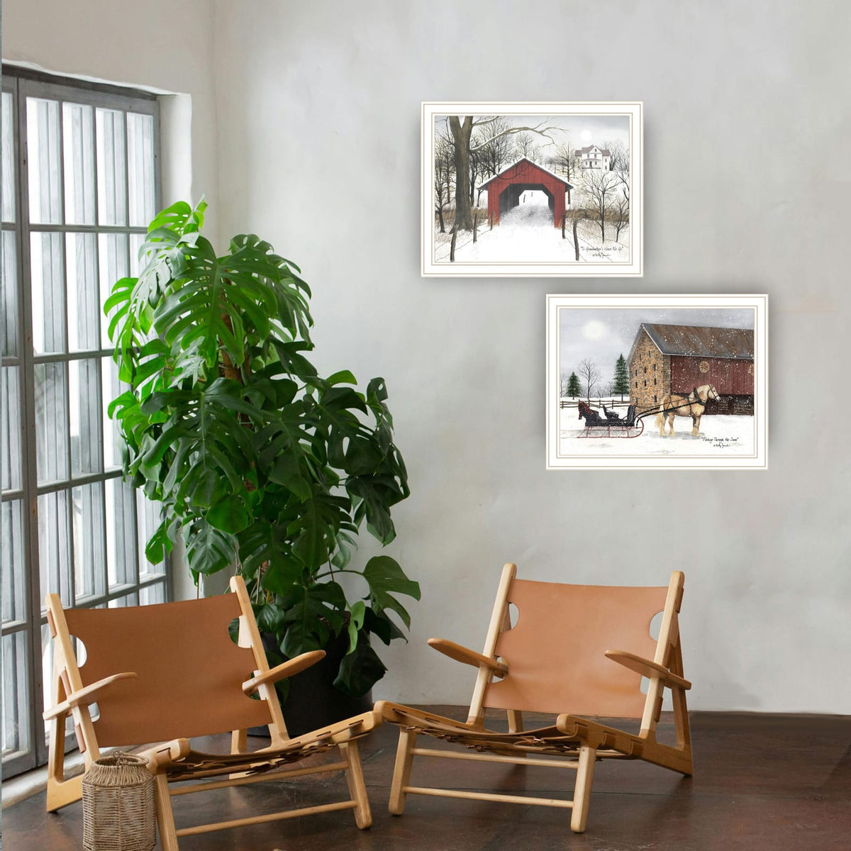 Trendy Wall Art for Living Room & Bedroom - Multi-Colored Wood Print