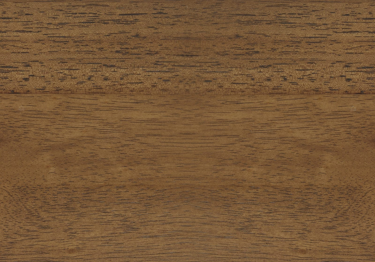 Set of 2 Beige Dining Chairs - Walnut Wood Legs for Living Room
