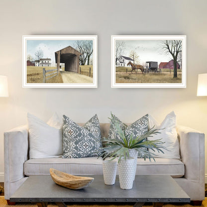 Trendy Wall Art Prints - Multicolor Wood Framed Decor