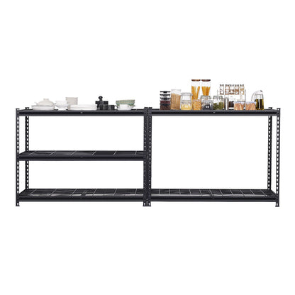 Heavy Duty Steel Garage Shelving Units - 3000 lb Capacity