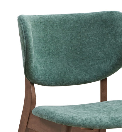 Green Oak Fabric Side Chair - Set of 2