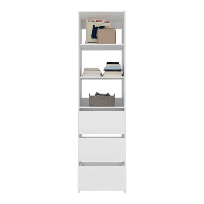 White 84" Wide Dresser - Engineered Wood