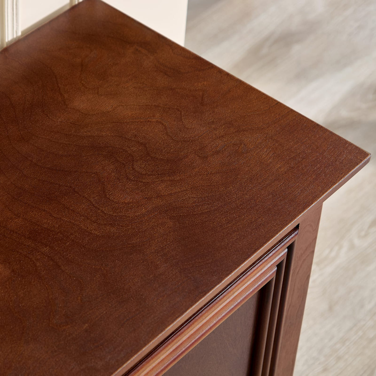 47.3" Mid Century Modern Sideboard Buffet - Walnut MDF Storage