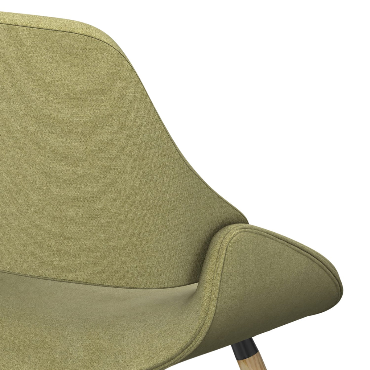 Malden Dining Chair - Acid Green Wood Frame