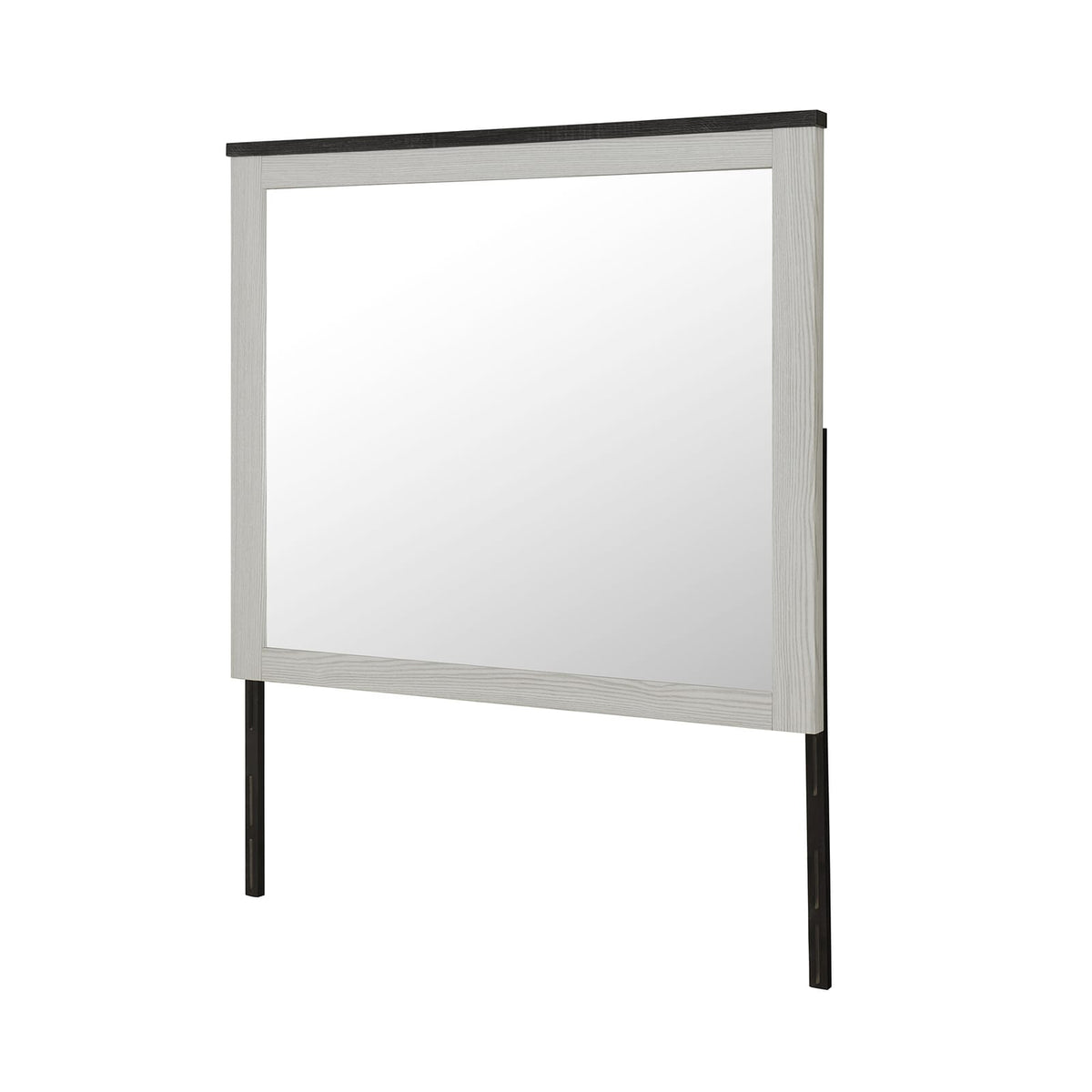 Beige Farmhouse Dresser Mirror - 44.76" x 38.86"