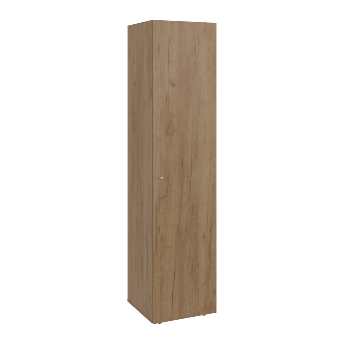 Tall Linen Cabinet - Natural Wood Storage for Bedrooms & Bathrooms