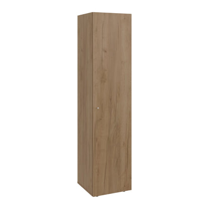 Tall Linen Cabinet - Natural Wood Storage for Bedrooms & Bathrooms