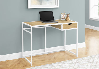 Natural Laminate Computer Desk - Home Office Storage