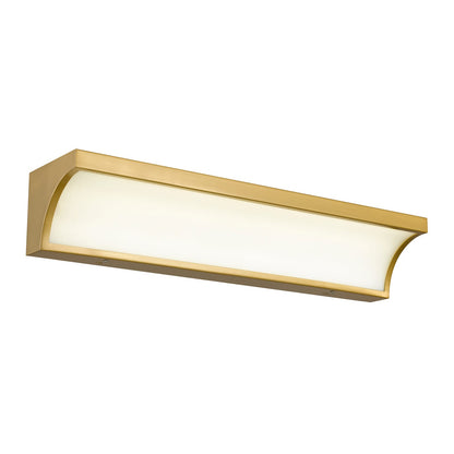 Antique Brass Bathroom Vanity Light Bar - 24 Inch