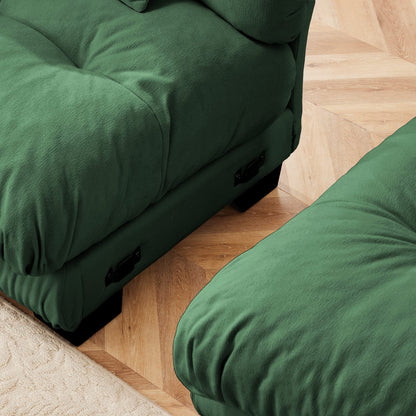 Green Chenille 1 Seat Sofa - 47.3" Sofa for Living Room