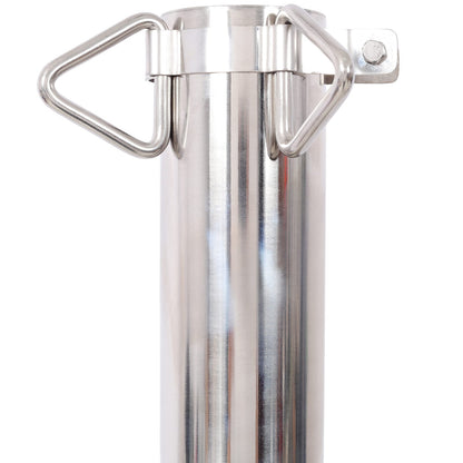 12FT Stainless Steel Canopy Pole - Durable Shade Support