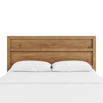 Maddox Modern Wood Panel Queen Headboard - Brown