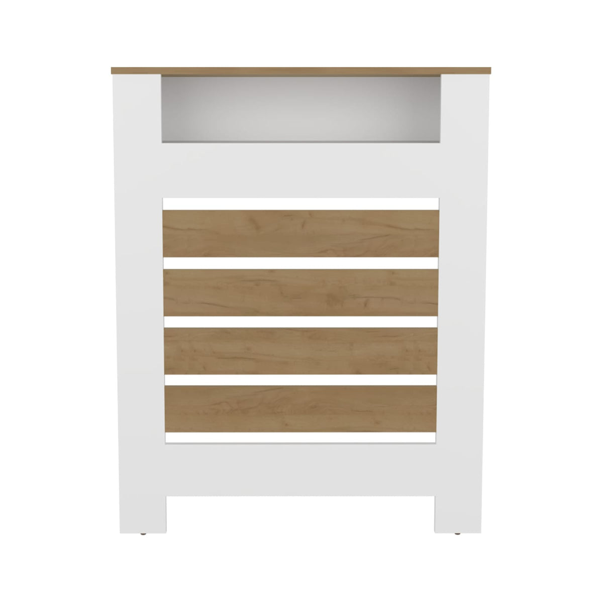 Light Oak Radiator Cover Cabinet - Storage & Style