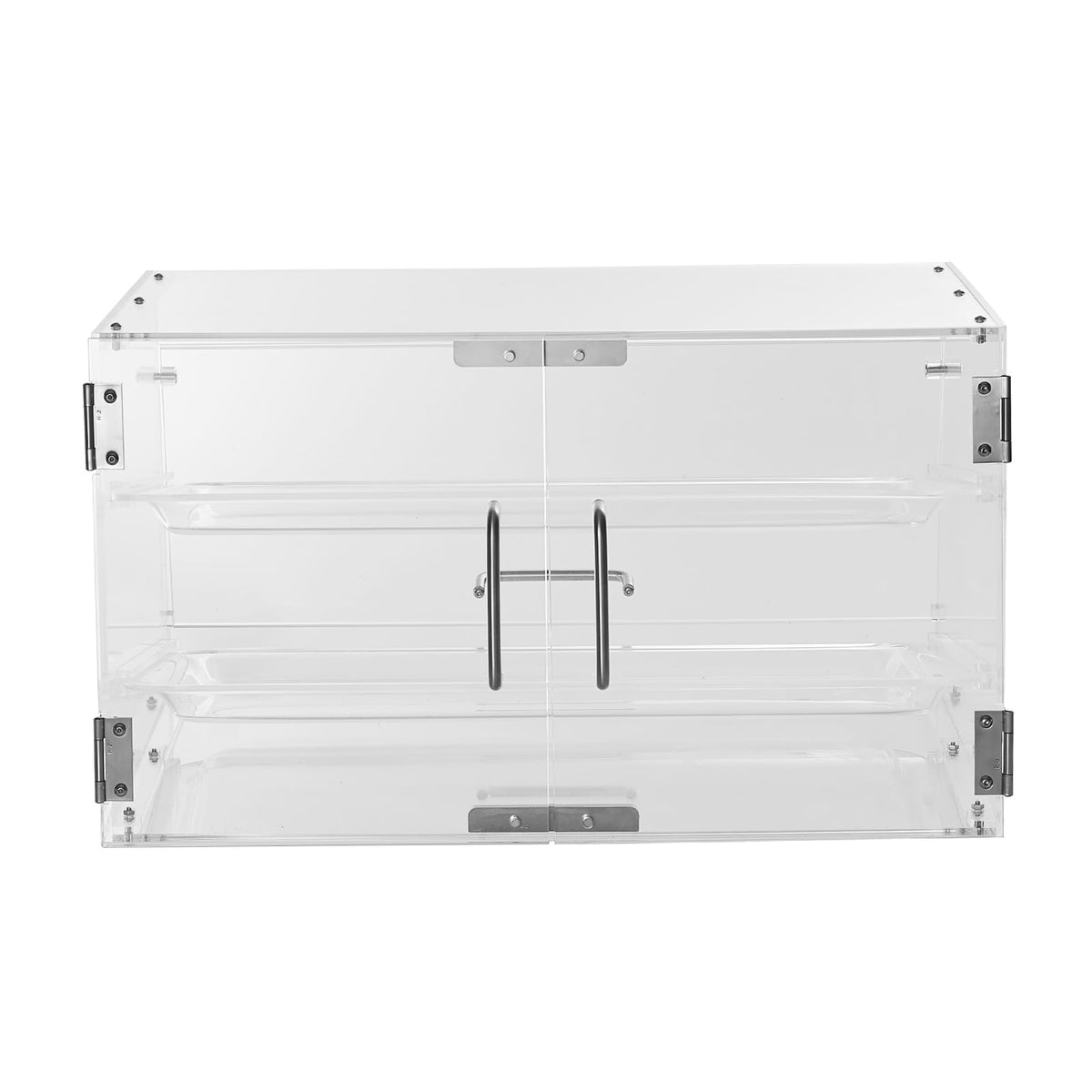 Clear Acrylic 2-Tier Display Case - Bakery Shelf