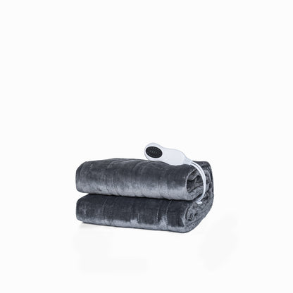 Soft Flannelette Electric Blanket with Smart Overheating Protection