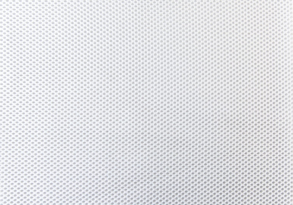 Adjustable White Mesh Office Chair - Kids Work From Home Desk Seat