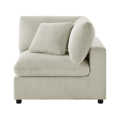 Chelsea Modular 2-Piece Sofa - Beige Comfort & Style