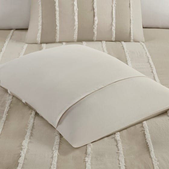 Multicolor Cotton King Duvet Set with Shams for Bedroom