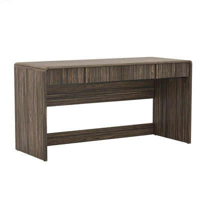 Dark Walnut Office Desk - 60" Computer Workstation
