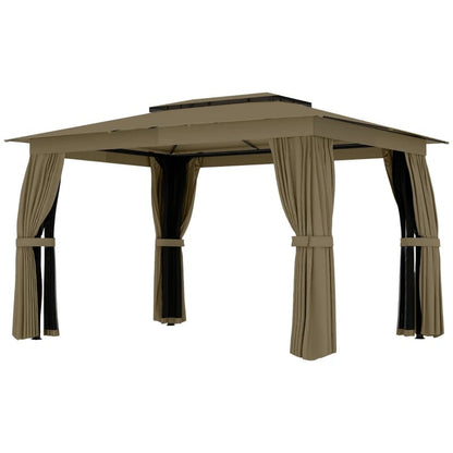 Large Garden Gazebo Canopy for Poolside Patio Area