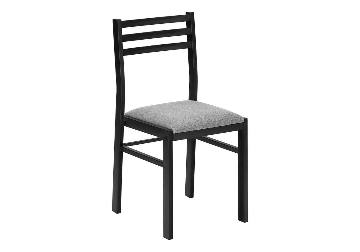 Grey Drop Leaf Dining Table Set with 2 Chairs for Kitchen for Dining Room