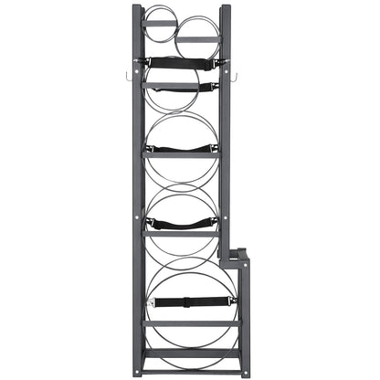 Carbon Steel Refrigerant Tank Rack - 50lb Capacity