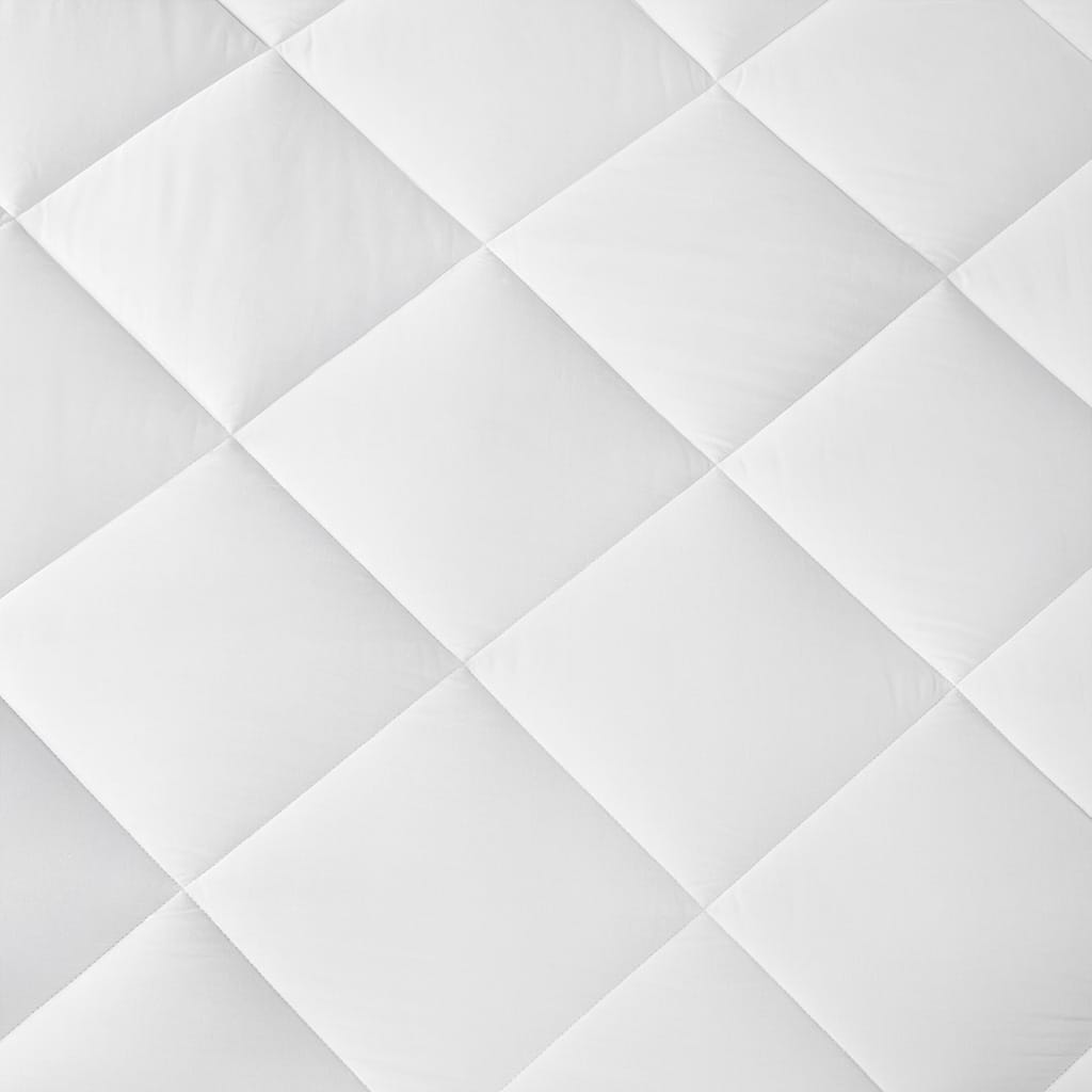300 Thread Count Cotton Waterproof Mattress Pad - White