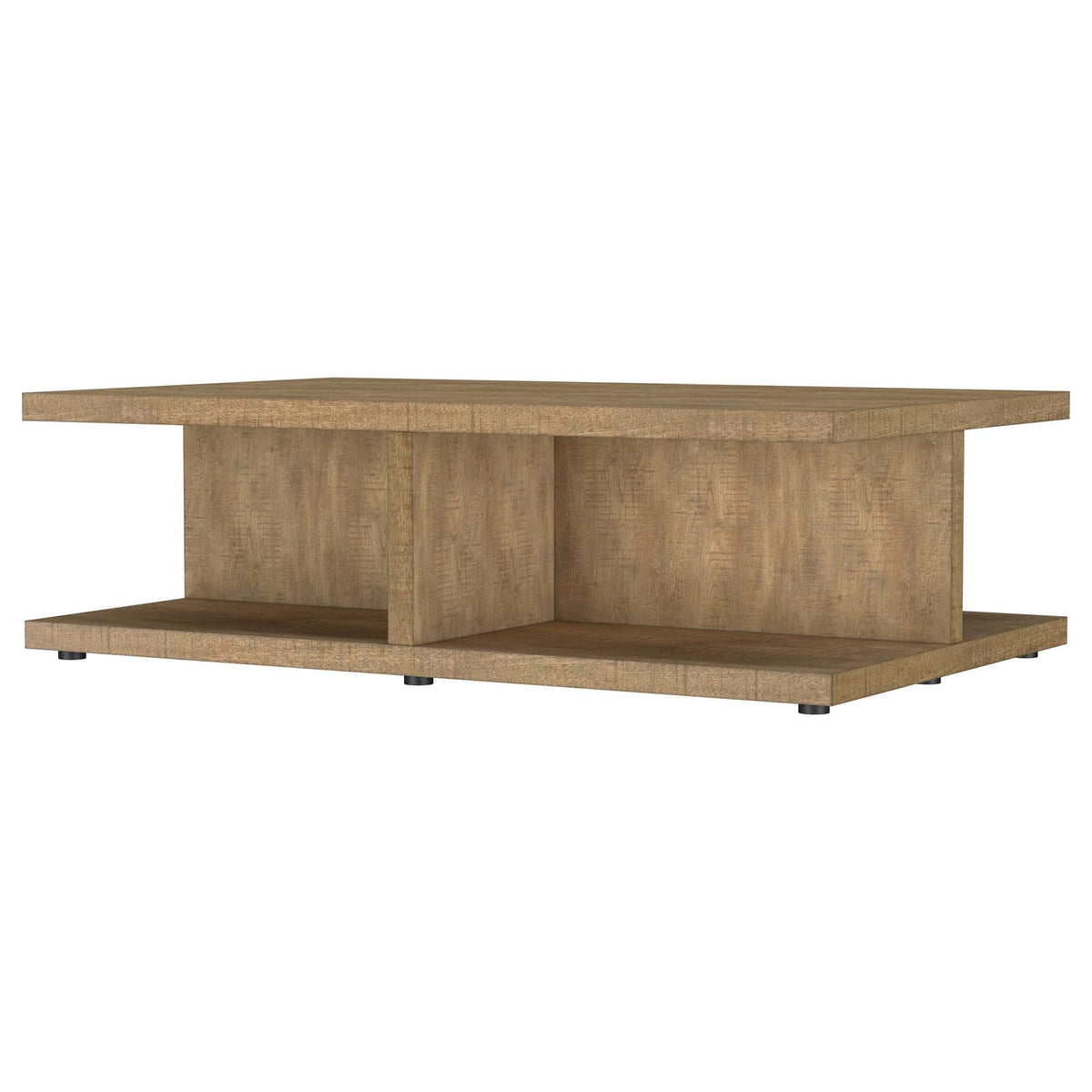 Mango Color 3-Piece Coffee & End Table Set for Living Room