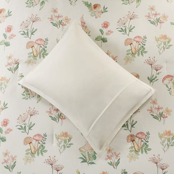 Full Polyester Mushroom Bedding Set