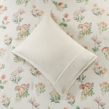 Full Polyester Mushroom Bedding Set