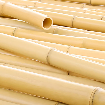 Natural Rolled Bamboo Fence - 6ft Length, Durable & Easy Install
