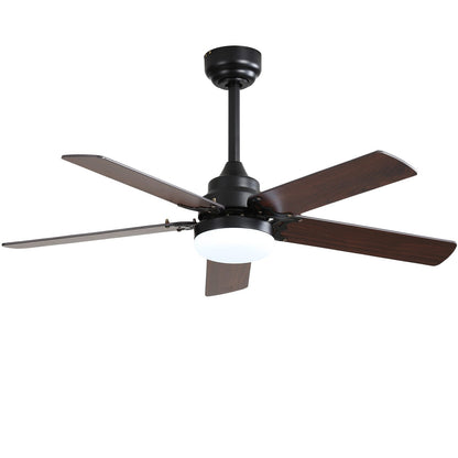 42 Inch Black Ceiling Fan with Remote Control