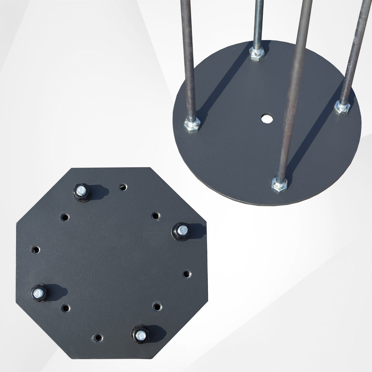 Heavy Duty Patio Umbrella Base - Resin Black