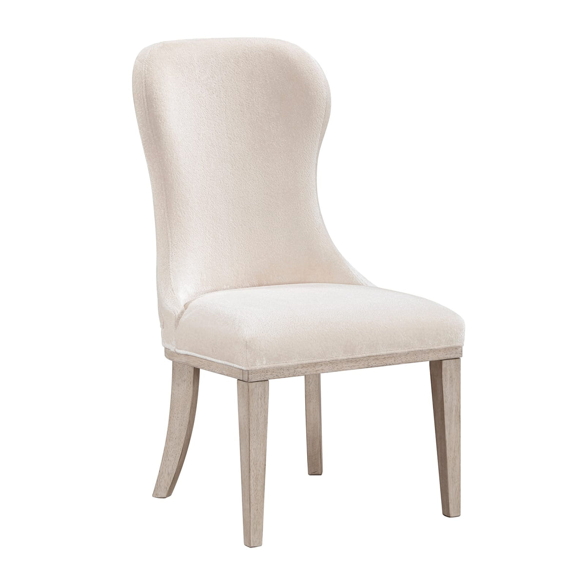 Ivory Side Chairs Set of 2 Classic Dining Chairs