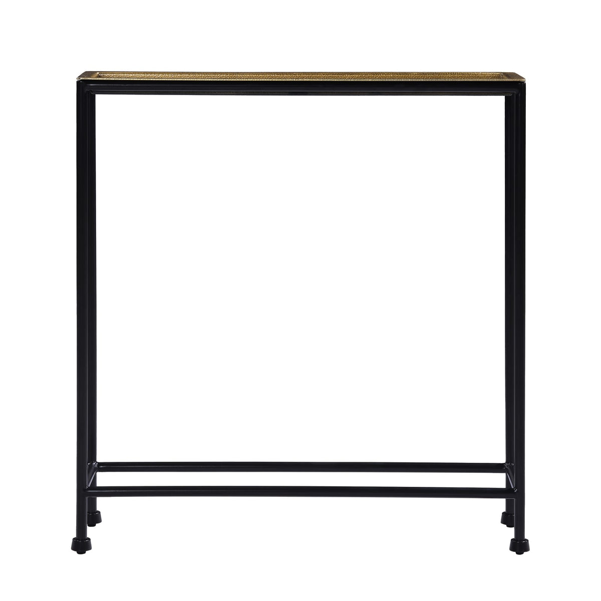 Antique Bronze Metal Accent Table - 20.75" for Living Room