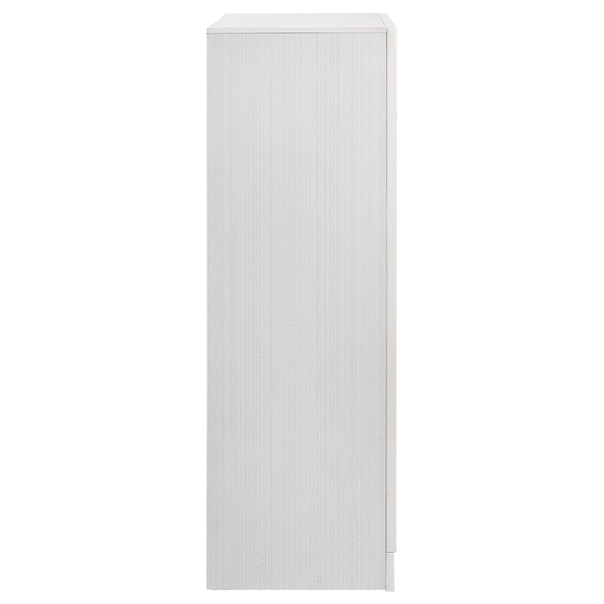 White Wood 6-Drawer Chest - Bedroom Storage