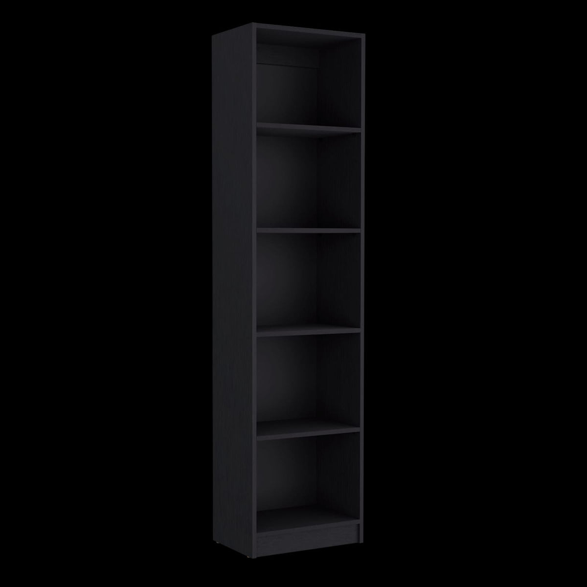 Wenge 2-Piece Bookcase Set - Living Room Storage