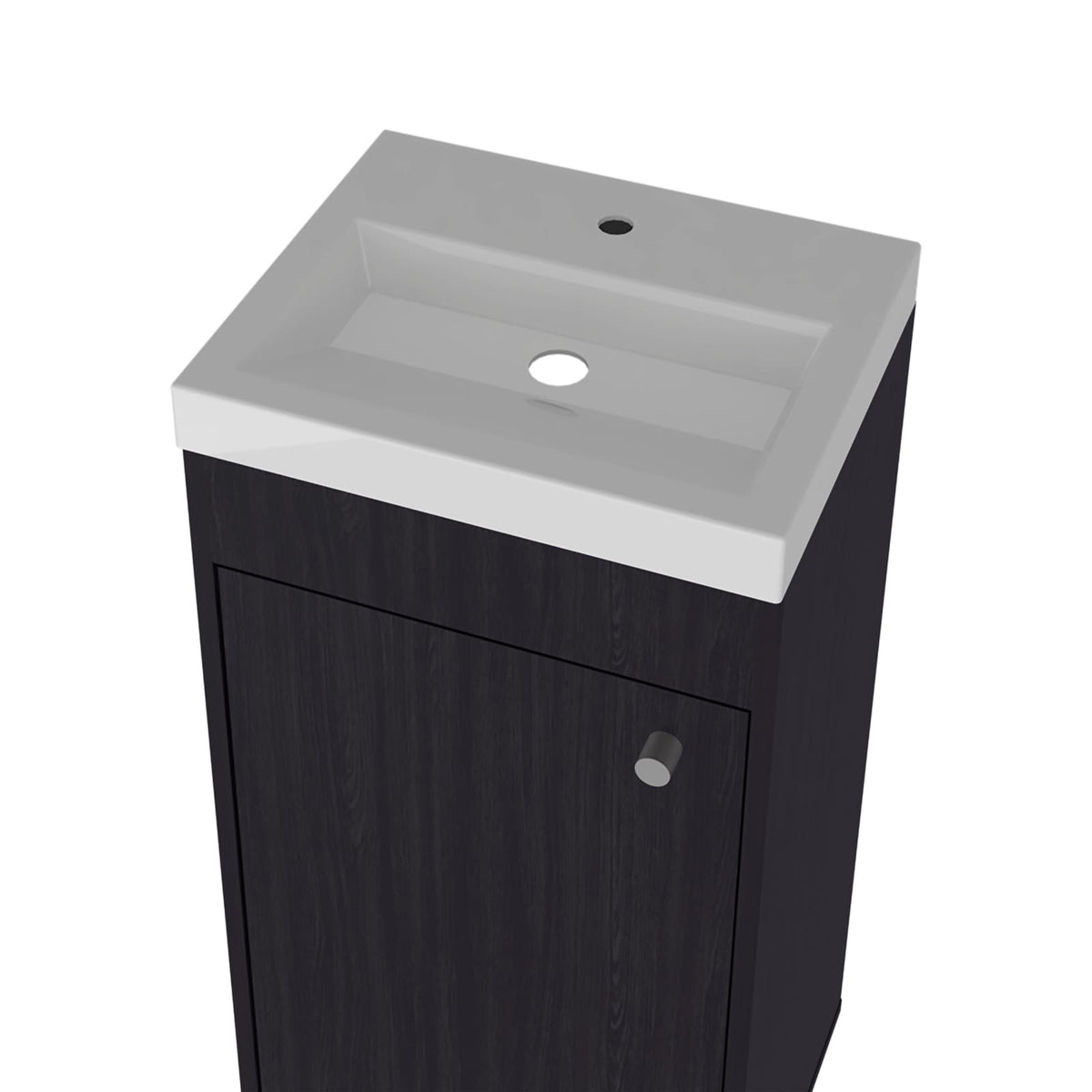 Wenge Bathroom Vanity - Storage & Style