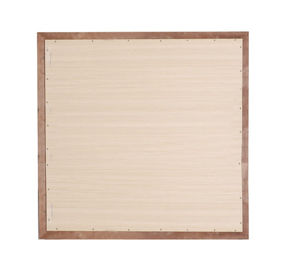 Beige Cappuccino Vanity Mirror - 38" Wall Mounted