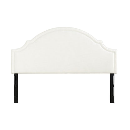 Catherine Headboard Antique White Fabric King