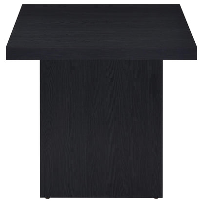 Exeter Black Square End Table - Modern Coffee Table for Living Room