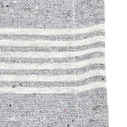 50x60" Conrad Gray Throw Blanket, 2 Pack - Cotton Comfort