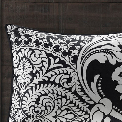 King Size Multicolor Damask Duvet Cover Set - Stylish & Comfortable