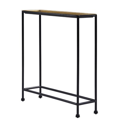 Antique Bronze Metal Accent Table - 20.75" for Living Room