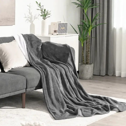 70x90 Grayish Flannelette Electric Blanket